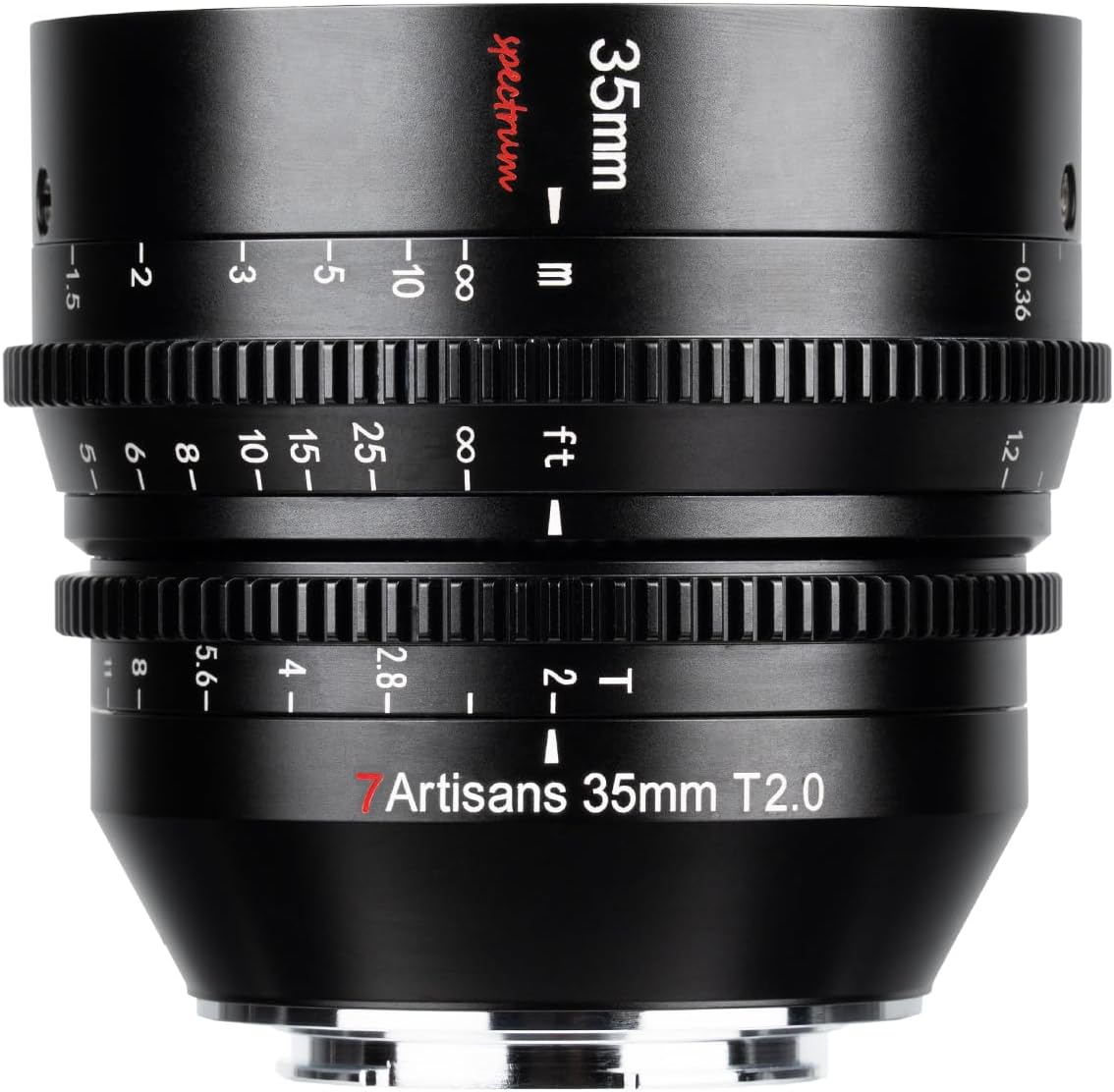 7artisans 35mm T2.0 Large Aperture Cine Lens Compatible for Sony E Mount