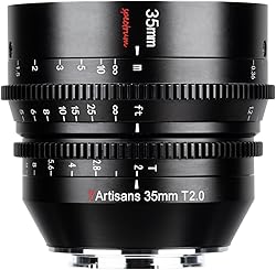 7artisans 35mm T2.0 Large Aperture Full Frame Cine Lens L…