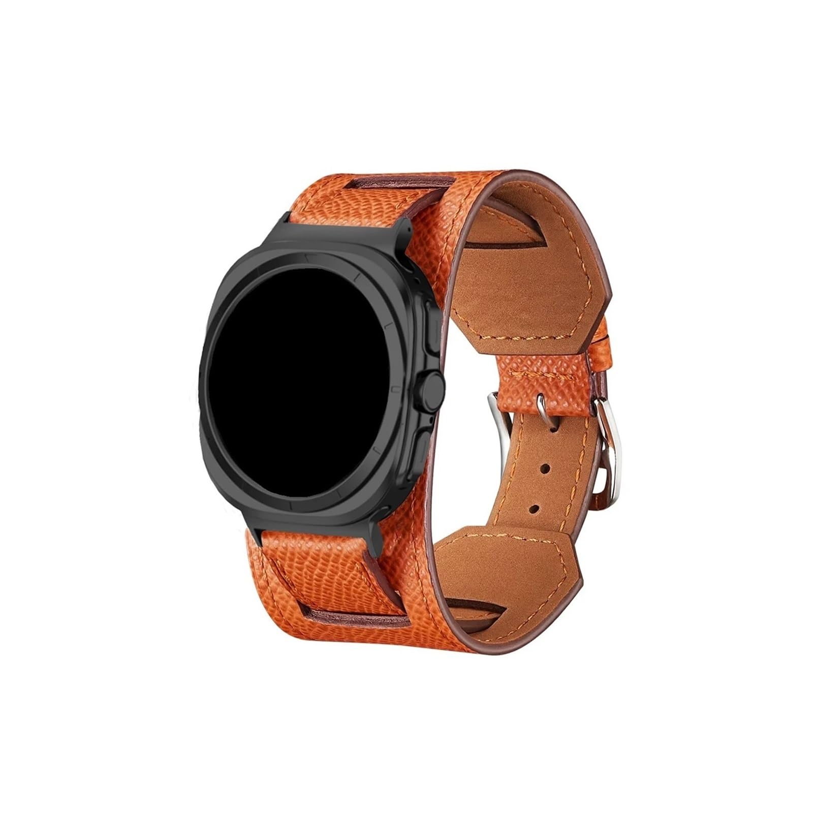 Lederarmband passend for Samsung Galaxy Watch Ultra 47 mm Armband Gürtel Armband Sportarmband Zubehör