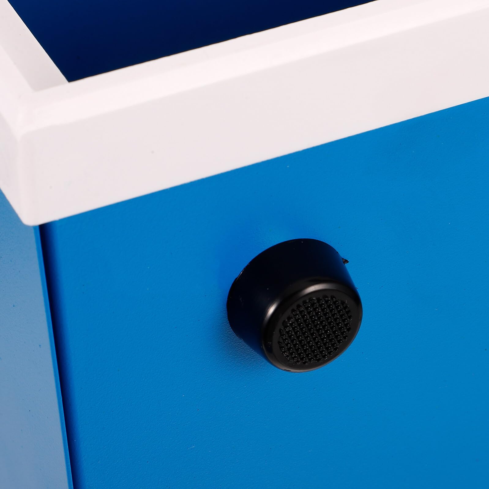 Scatola di Progetto in Ferro Blu per Elettronica Facile Installazione e Design Semplice ed Elegante, Soluzione Versatile per Protezione Esterna