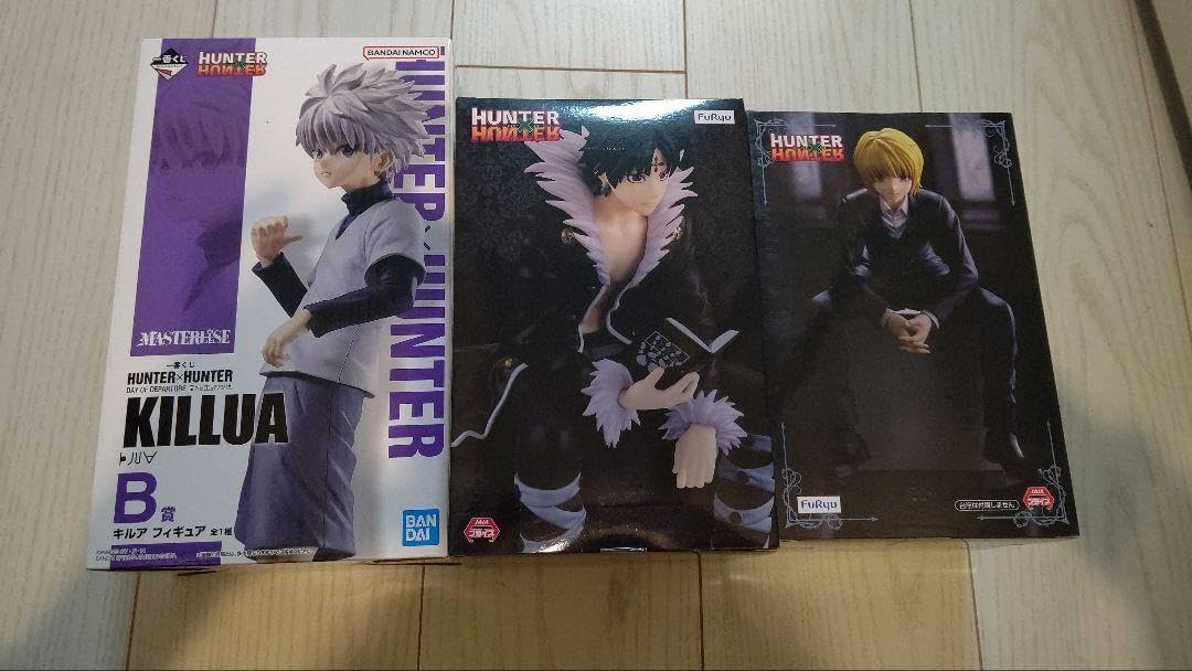 Amazon.co.jp: HUNTER×HUNTERフィギュアキルア クロロ クラピカ一番
