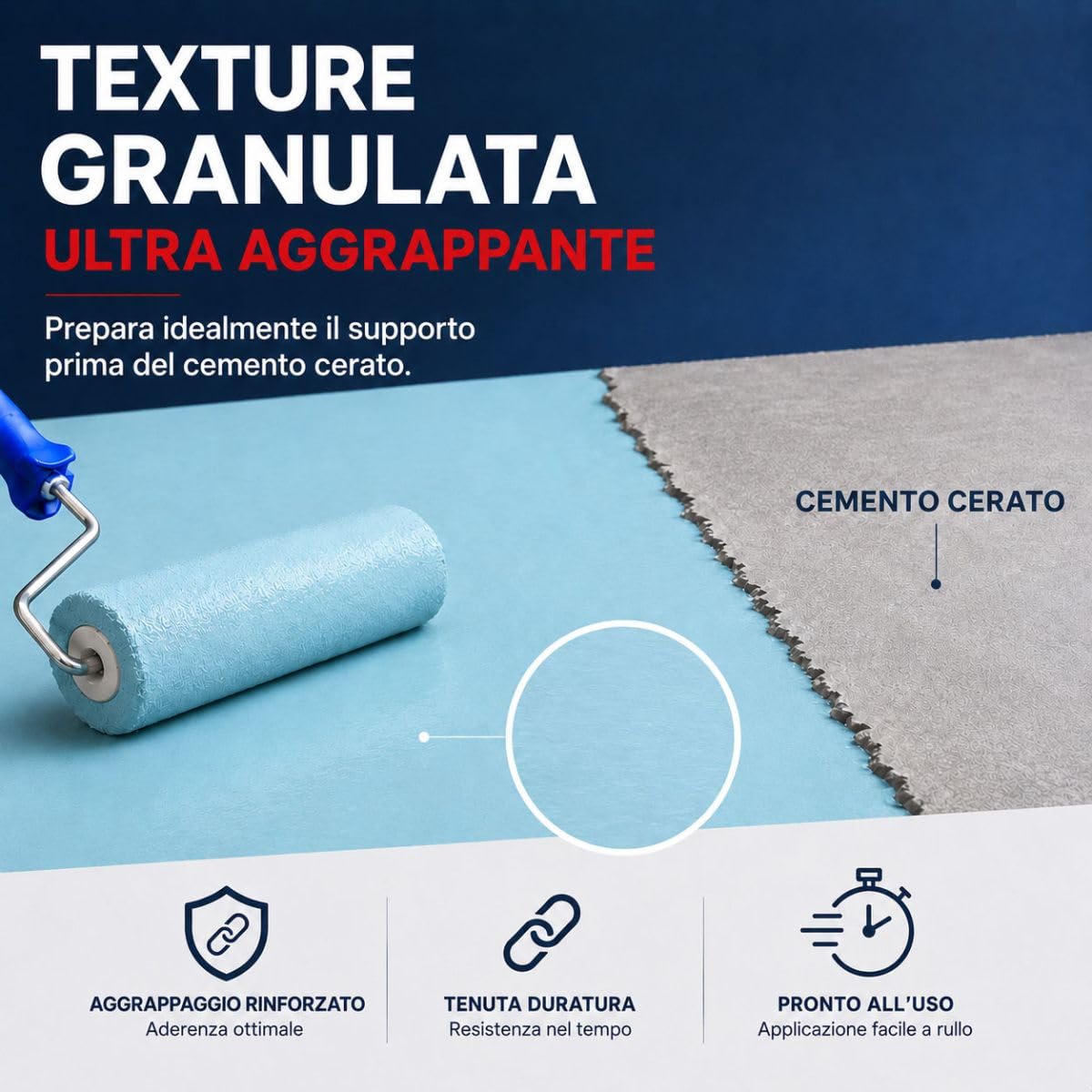 ARCANE INDUSTRIES Primer Universale per Supporti Porosi e Non Porosi 2,5 L | Altissima Presa su Supporti Porosi e Non Porosi, Aspetto Granuloso, Limita le Bolle, Interno/Esterno - Arcane Industries