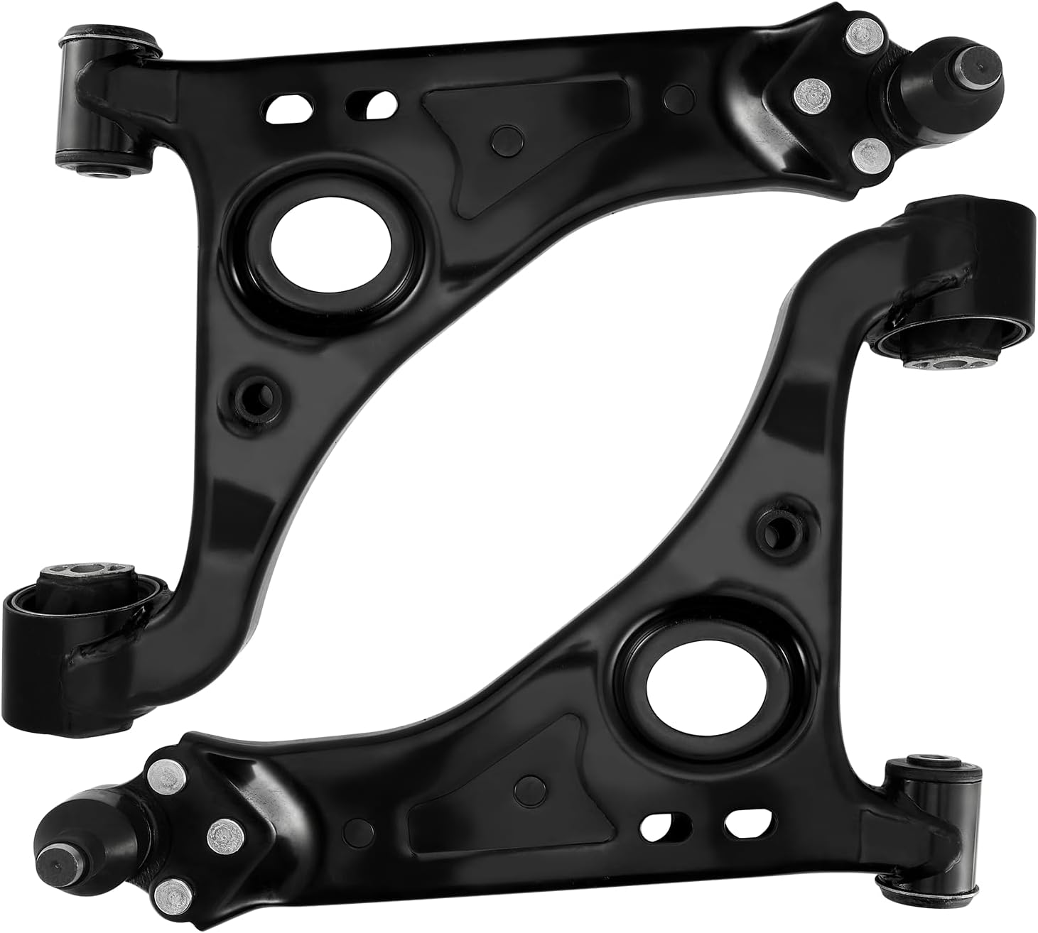 CMS501255 CMS501254 2 PCS Suspension Front Lower Control Arms with Ball Joint Assembly For Chevrolet Cruze Volt 2016 2017 2018 2019 Replaces 13466362 13466363