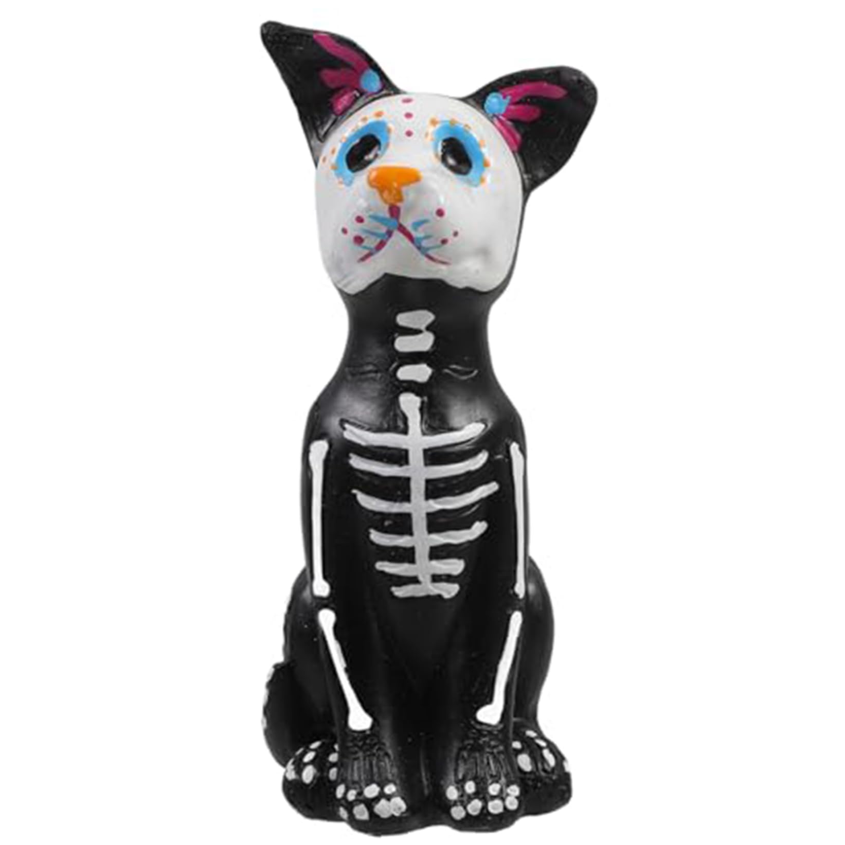 NASSMOSSE Dog Figurine, Resin Halloween Decor, 2.4x2.5x5.5 In