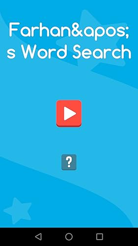 Farhan's Word Search