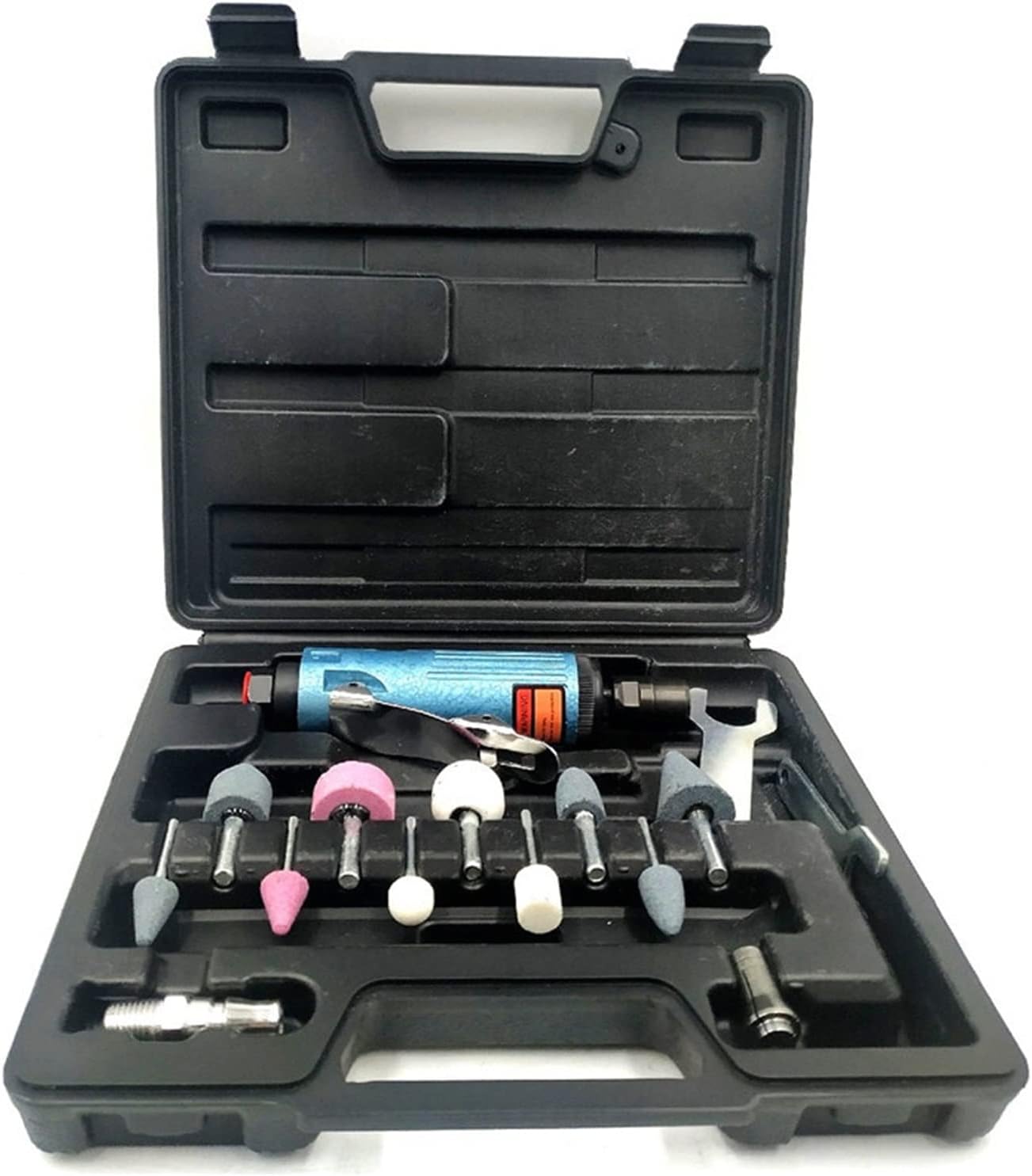 14 Pieces Air Compressor Die Grinder Grinding Polish Kit 1/4 Air Grinder Mill Engraving Tools Kits Pneumatic polishing machine,DIY Tools