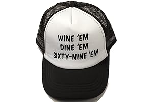 Sea Bass Wine 'Em Dine 'Em Sixty-Nine 'Em Trucker Hat
