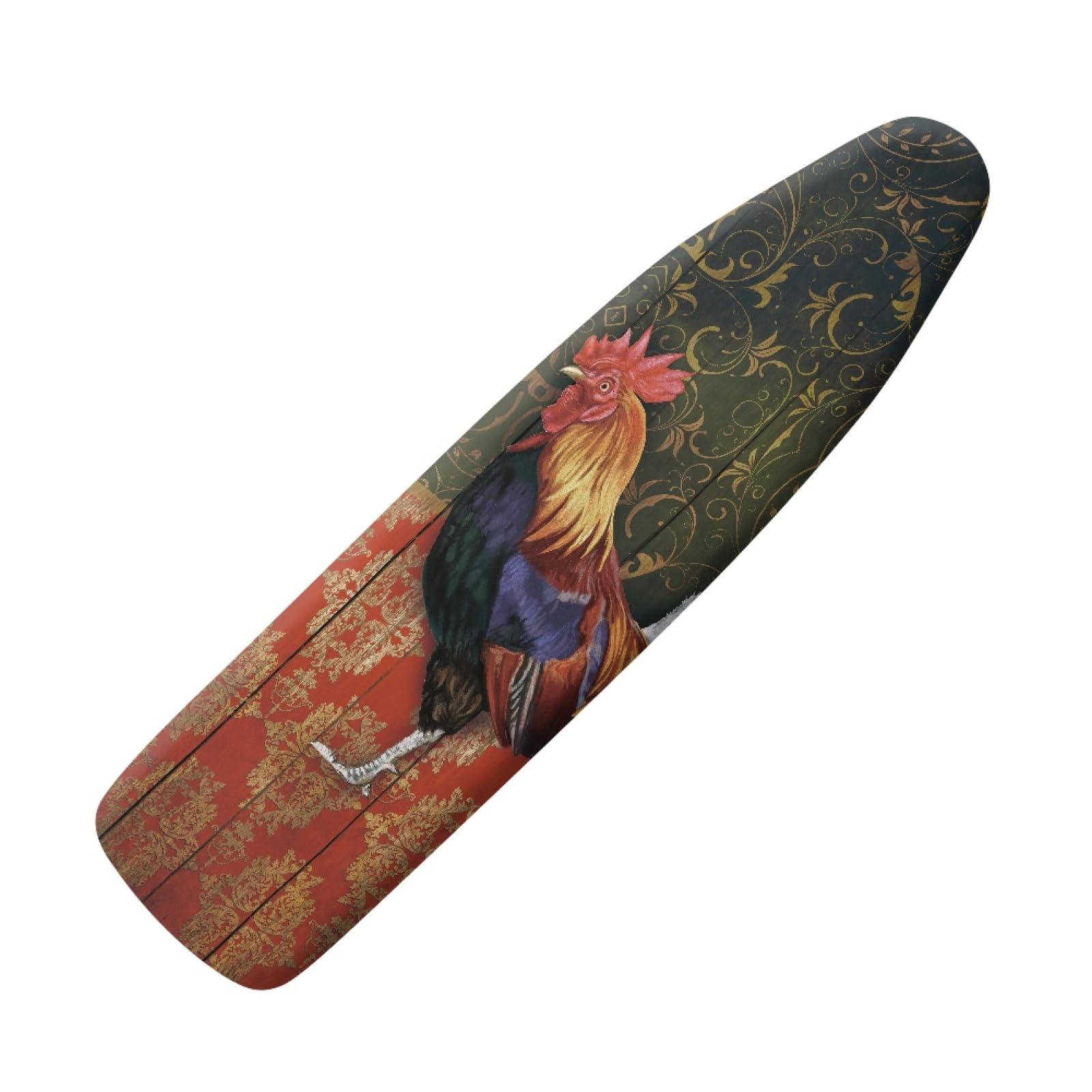 Wanyint Chicken Print Ironing Board Cover Universal Stretchy Stain Reisstant Cover for Ironing Board with Adjustable Straps Ironing Board Accessories
