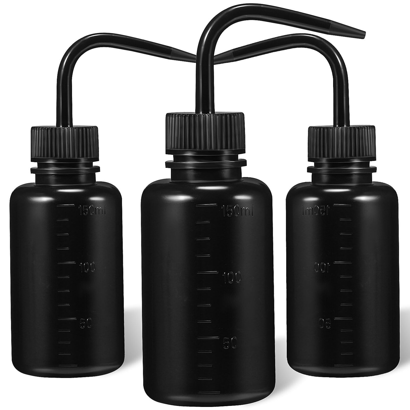 Beavorty3Pcs Squeeze Bottles Wash Bottles Plastic Wash Bottle Plant Watering Bottle Lash Wash Bottles for Medical Label Tattoo Supplies Soap Cleaning Washing Bottle