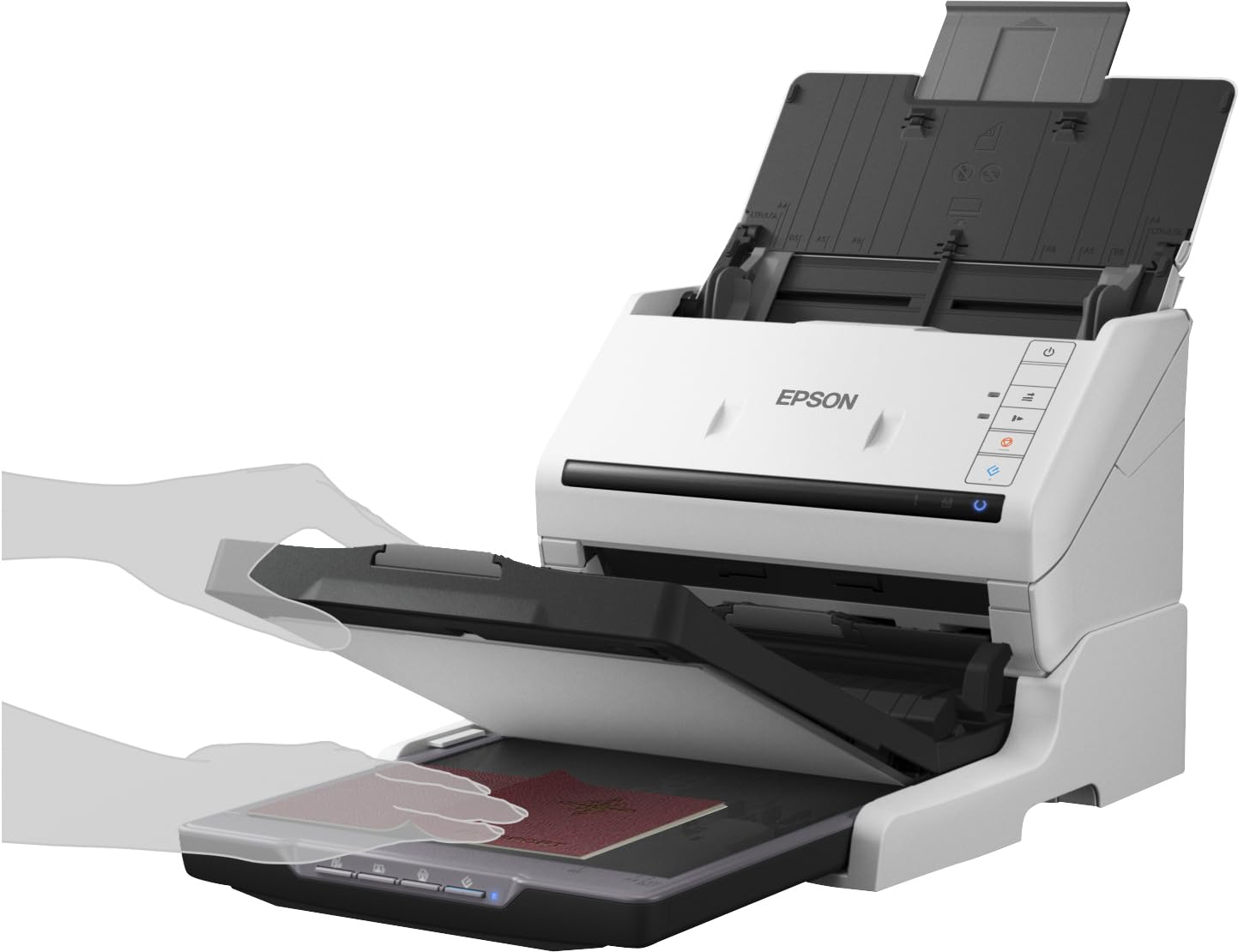 EPSON WorkForce DS530II Scanner USB 3.0 Flachbett 600DPI 30BIT