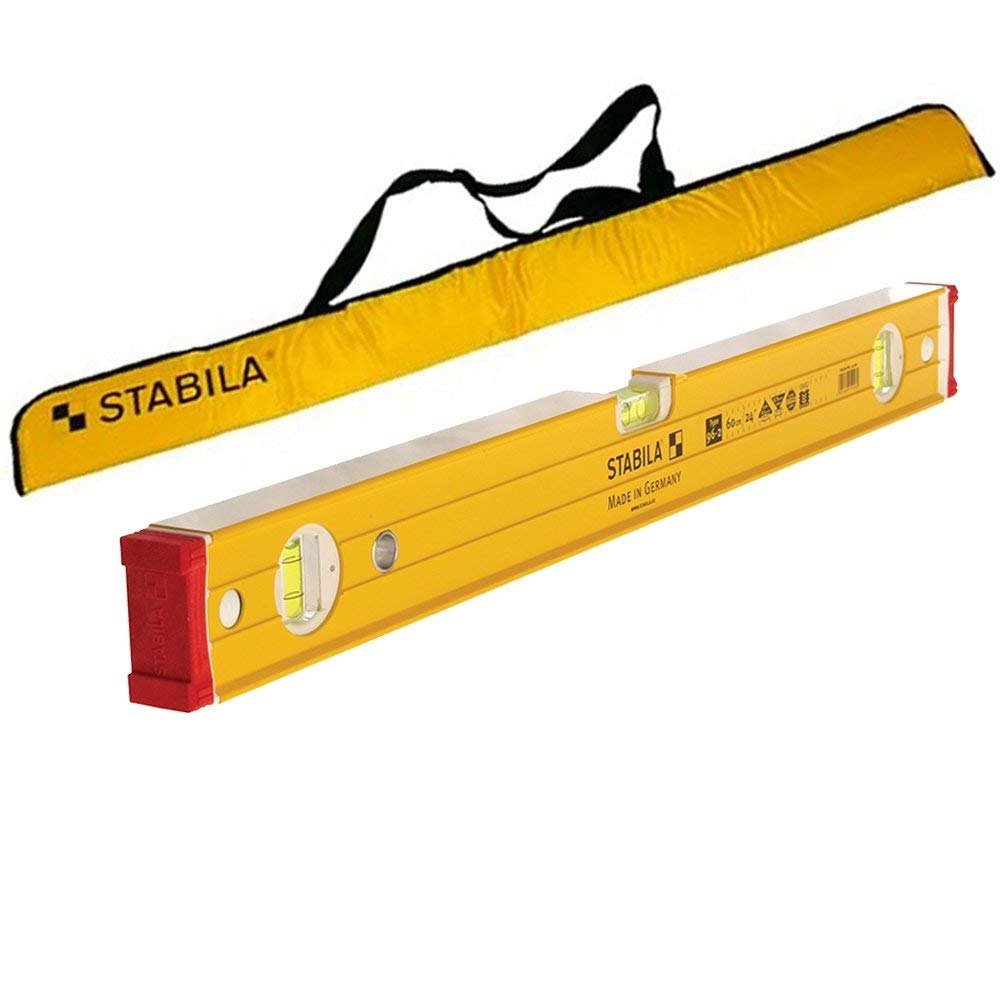 Stabila 96-2 Spirit Level 3 Vial 48"/120cm with STBBAG48 120cm Level Bag