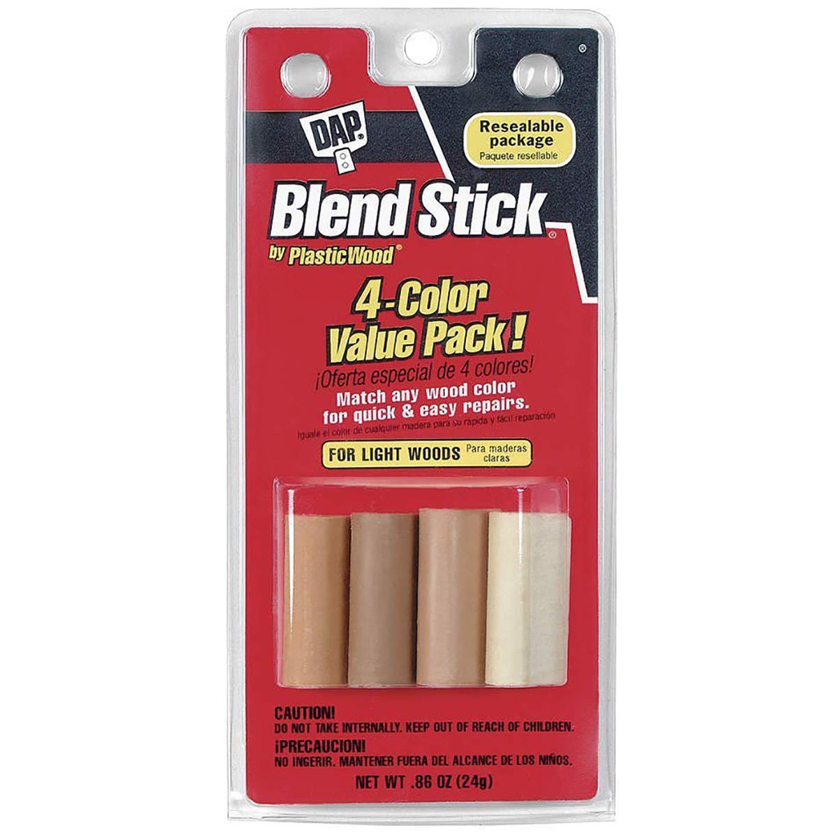 DAPBlend Stick Value Pack Light Woods - 4080-1.5lbs, Brown