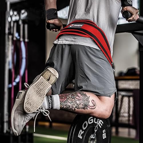 Miniatura 4 de Cinturón de inmersión resistente con cadena, cinturón de dominadas con peso para entrenamiento