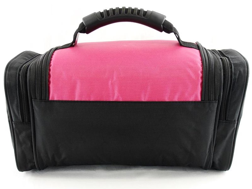TGC ® Large Camera Case For Pentax K-x Plus Accessories (Hot Pink & Black