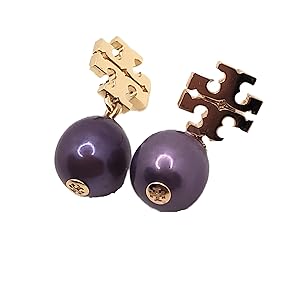 Amazon.com: Tory Burch Kira Pearl Drop Earring: Clothing