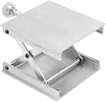 Piattaforma Elevatrice Da Laboratorio - Supporto Regolabile In Ferro 90x90 Mm, Per Strumenti Scientifici E Casa