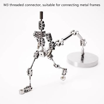 Stop Motion Armature Kits,Stop Motion Animation Kits,Rig Arm for Holding Armature Puppet in Stop Motion Animation for Figures(Size:B)