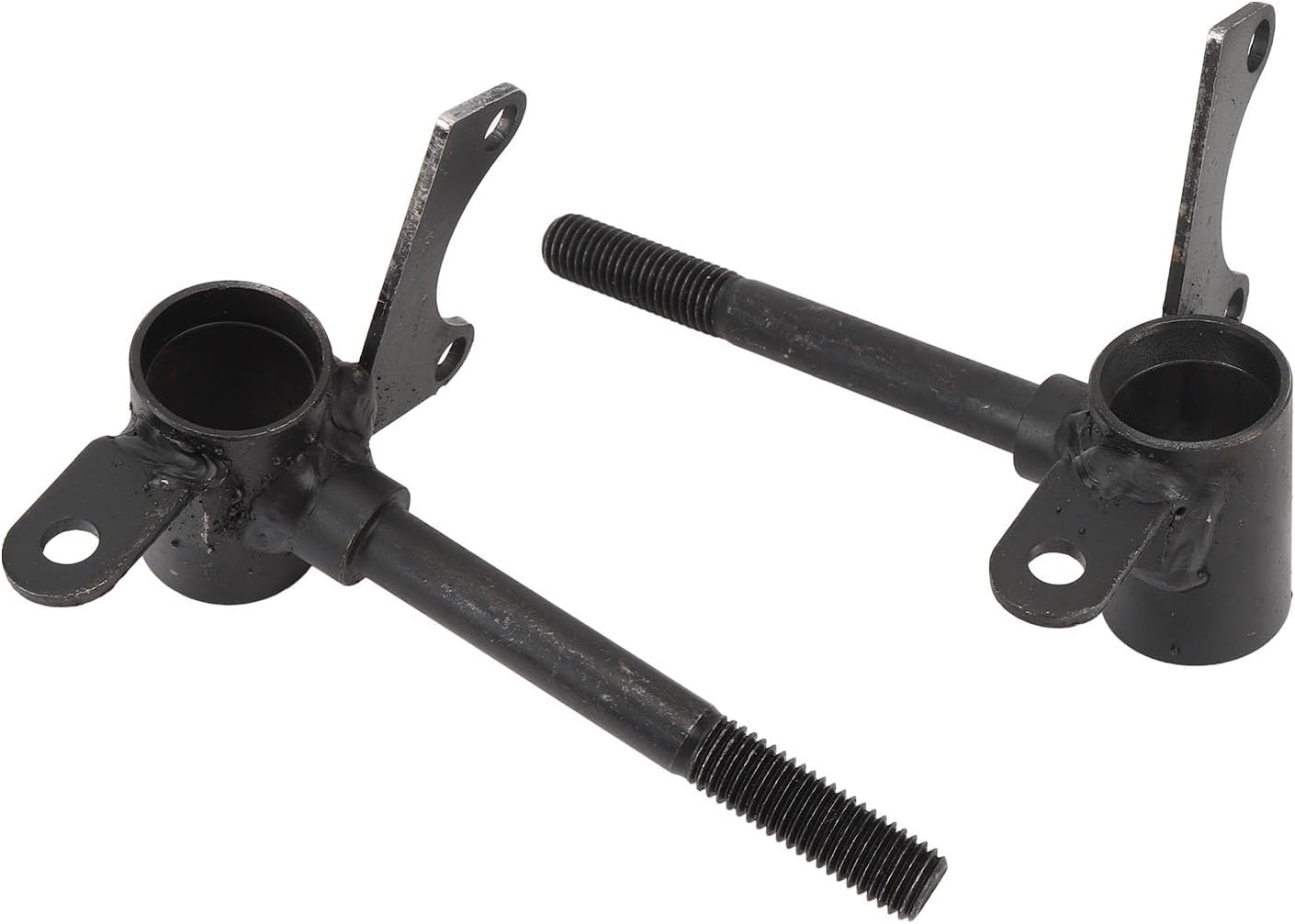 High Strength Steel Steering Spindle, 0.39 Inch Shaft Thread Kit for Go Karts, ATVs, and Off-Road Vehicles