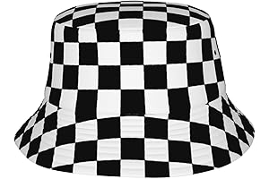 Checkered Bucket Hat: Fun and Functional Summer Staple