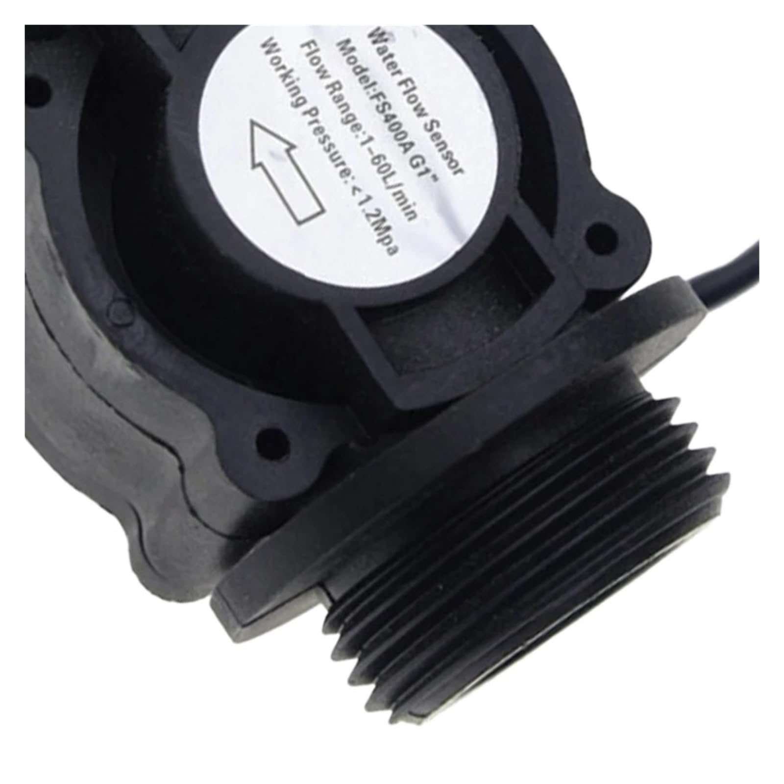 Medidor de agua fría para jardín y hogar. 2 Uds., Sensor De Flujo De Agua, Medidor De Flujo De Combustible Y Aceite, Medidor De Agua, Medidor De Flujo De 1 A 60 L/min, Indicador De Contador De Sensor