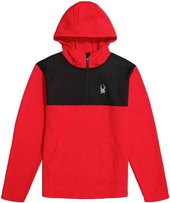 Spyder Men's Ray Half Zip Pullover Red/M