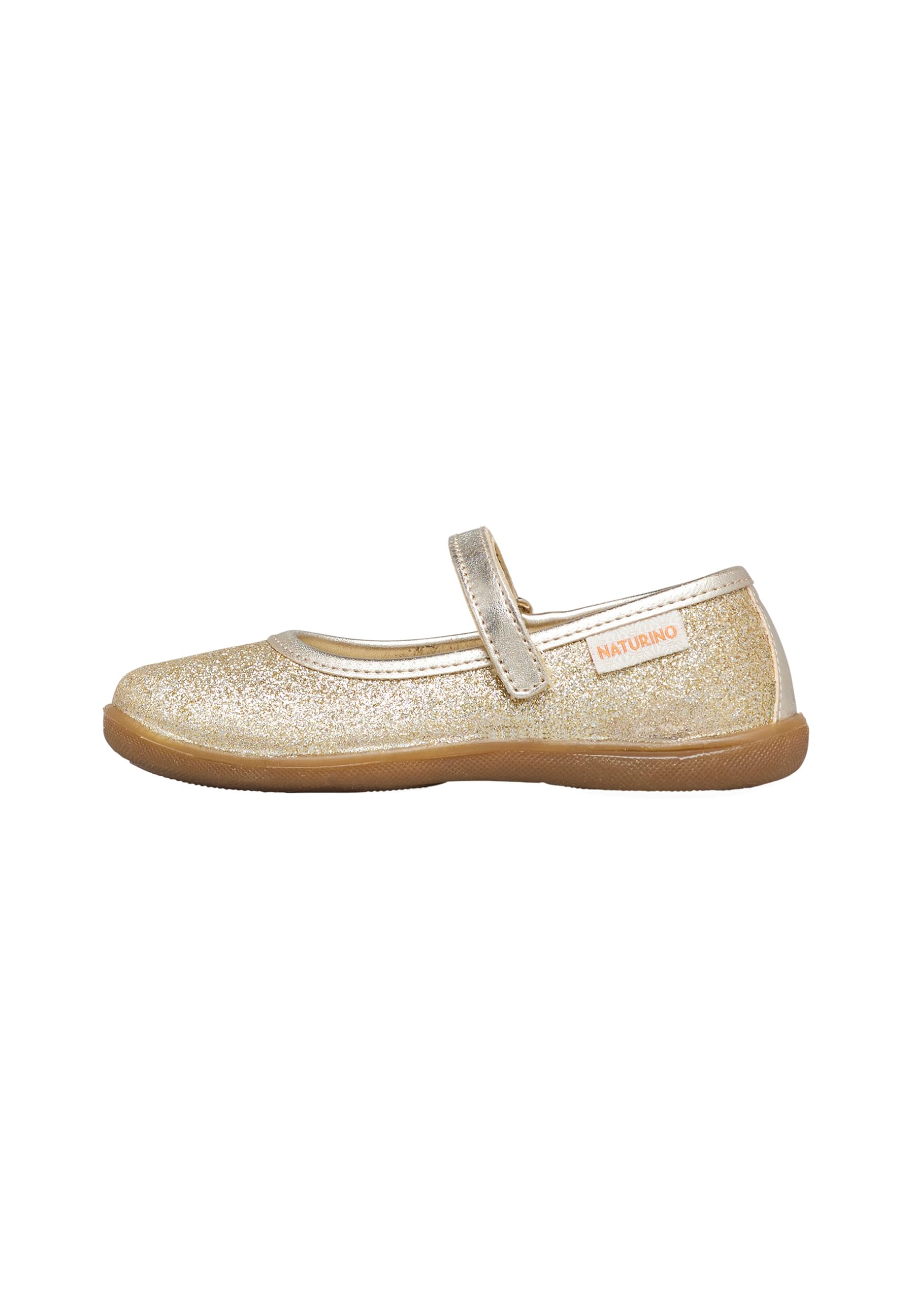 Naturino Ballerinas aus glitzerndem Stoff