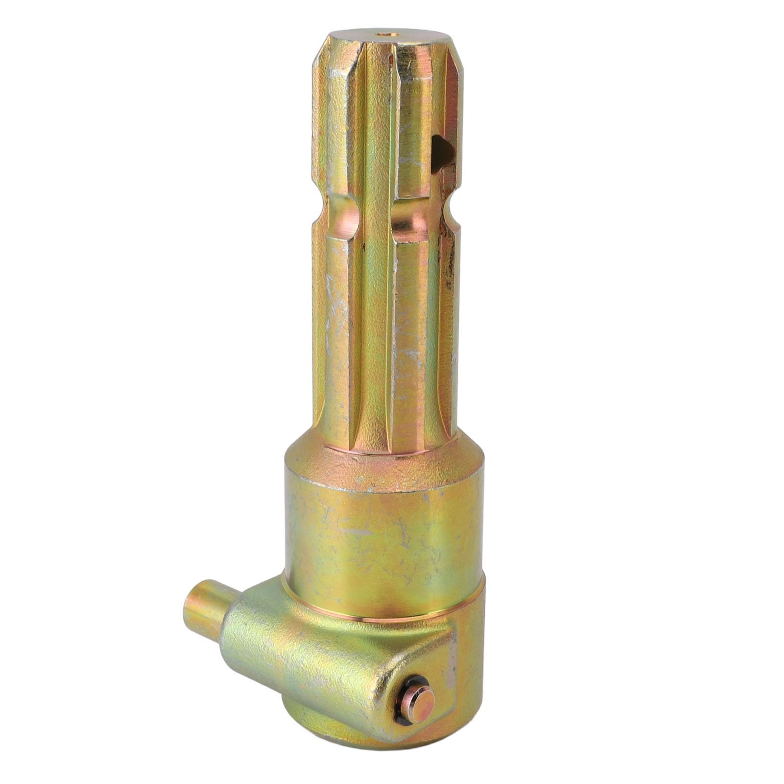 Generic Przedłużacz WOM o Dużej Wytrzymałości 1 Adapter 3/8 Cala z 6 Wypustami do Bezproblemowego łączenia w Urządzeniach Mechanicznych Kolor Żelazo Ocynkowane 1 Jednostka