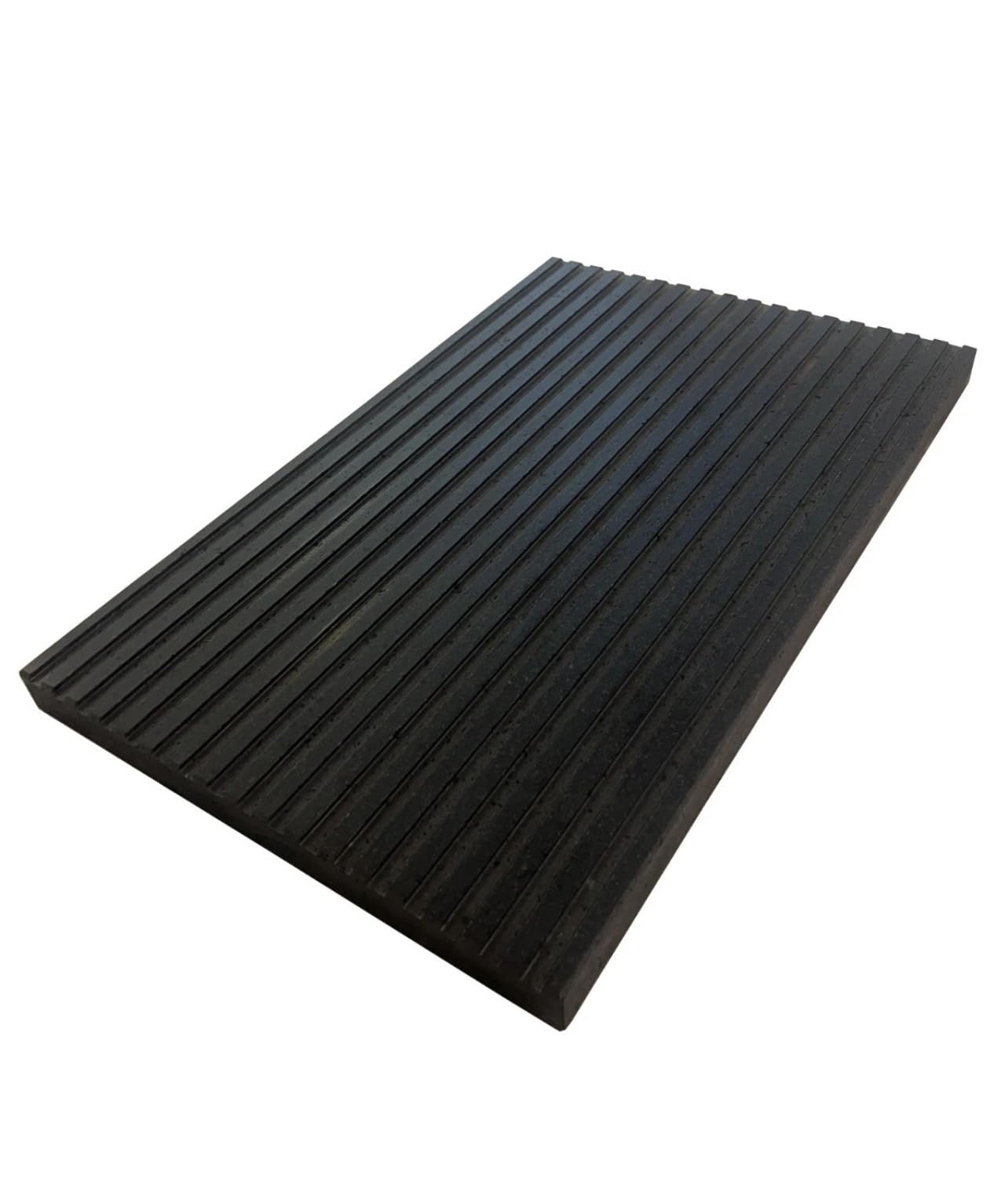 Piastra in pietra lavica barbecue, griglia rigata, tutte le misure spessore 3 cm (45x35)