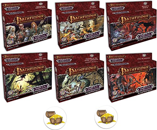 BUNDLE of All 6 Pathfinder Adventure Card Game Wrath of the Righteous Expansion