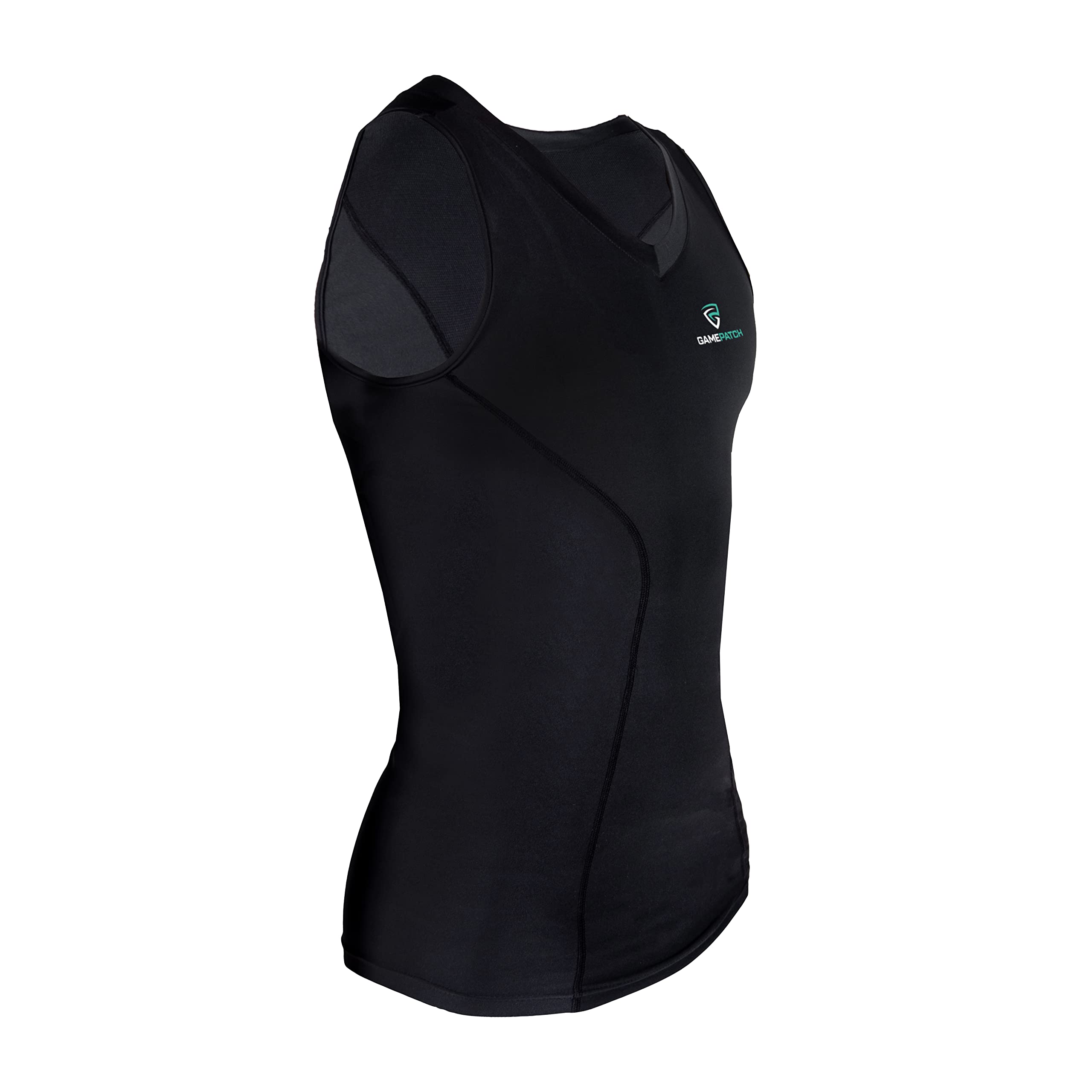 Maglietta a compressione senza maniche | Abbigliamento sportivo per la parte superiore del corpo | Recupero e supporto muscolare | Tecnologia ad asciugatura rapida