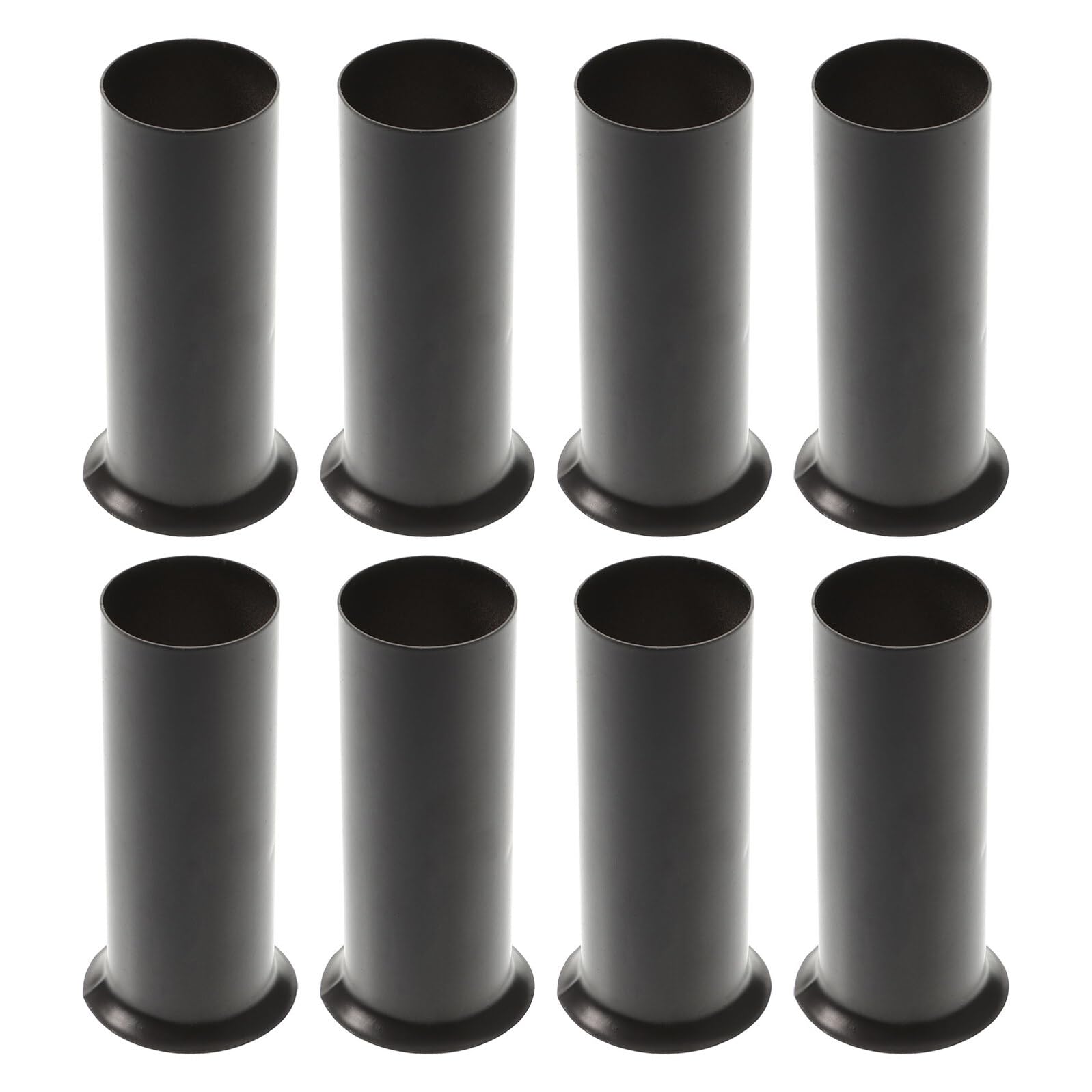 Fundas para portalámparas de vela Mikinona fáciles de instalar en lámparas colgantes de metal negro