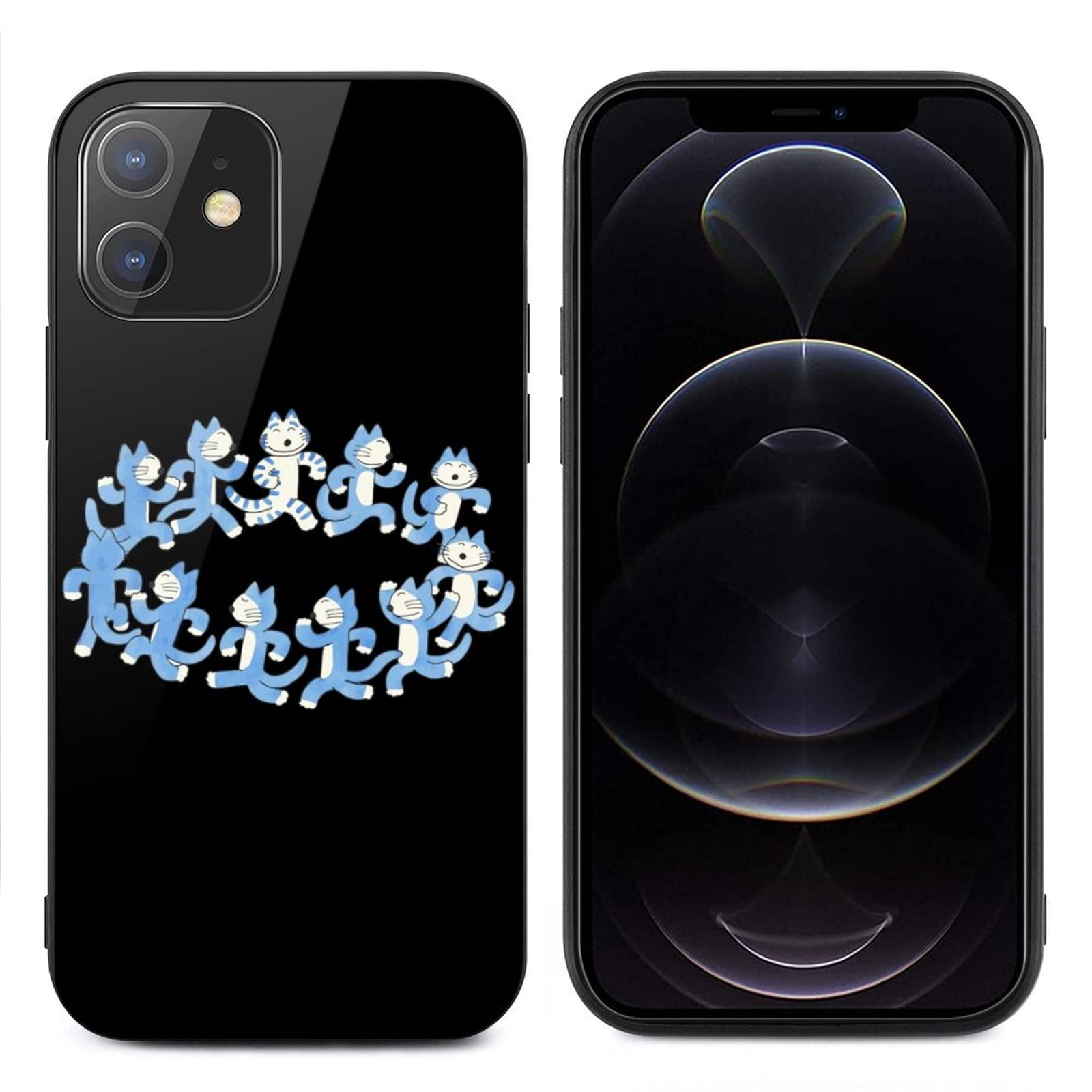 Amazon.co.jp: iPhone 12 Miniケース 11ぴきのねこ IPhon12用ケース 