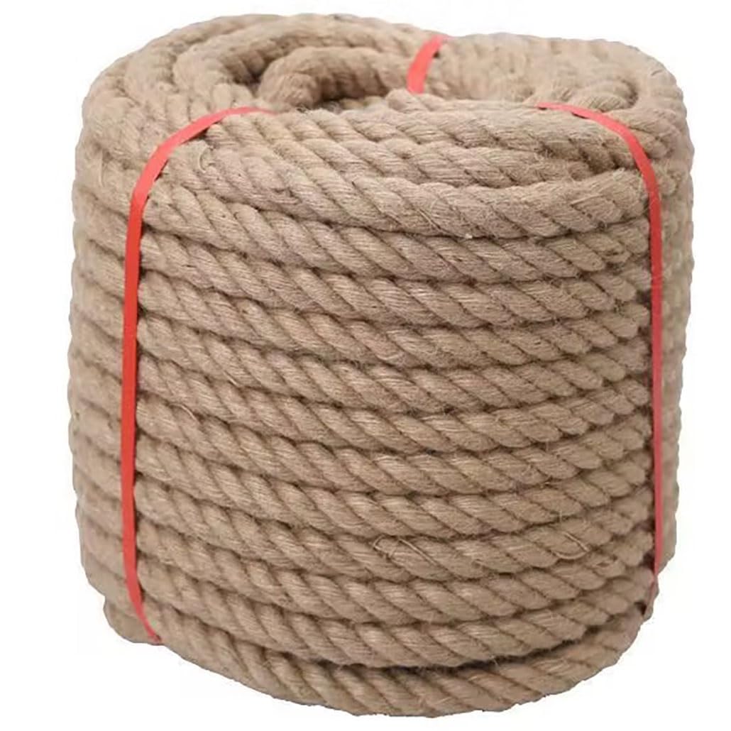 Cuerda de yute trenzada de alta resistencia para decoración y manualidades finas