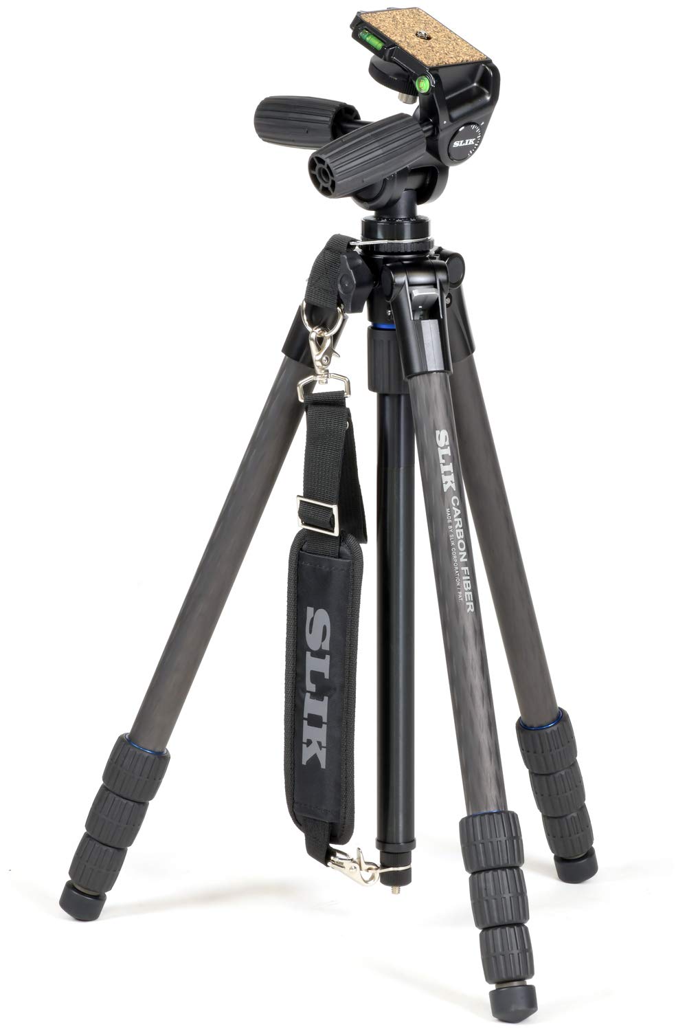 Amazon | SLIK カーボン三脚 カーボンマスター 734 4段 ナットロック式  