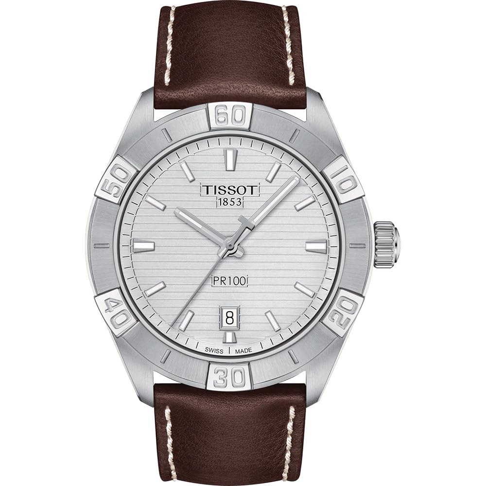 Tissot Reloj analógico de Cuarzo Suizo para Hombre con Correa de Piel T1016101603100