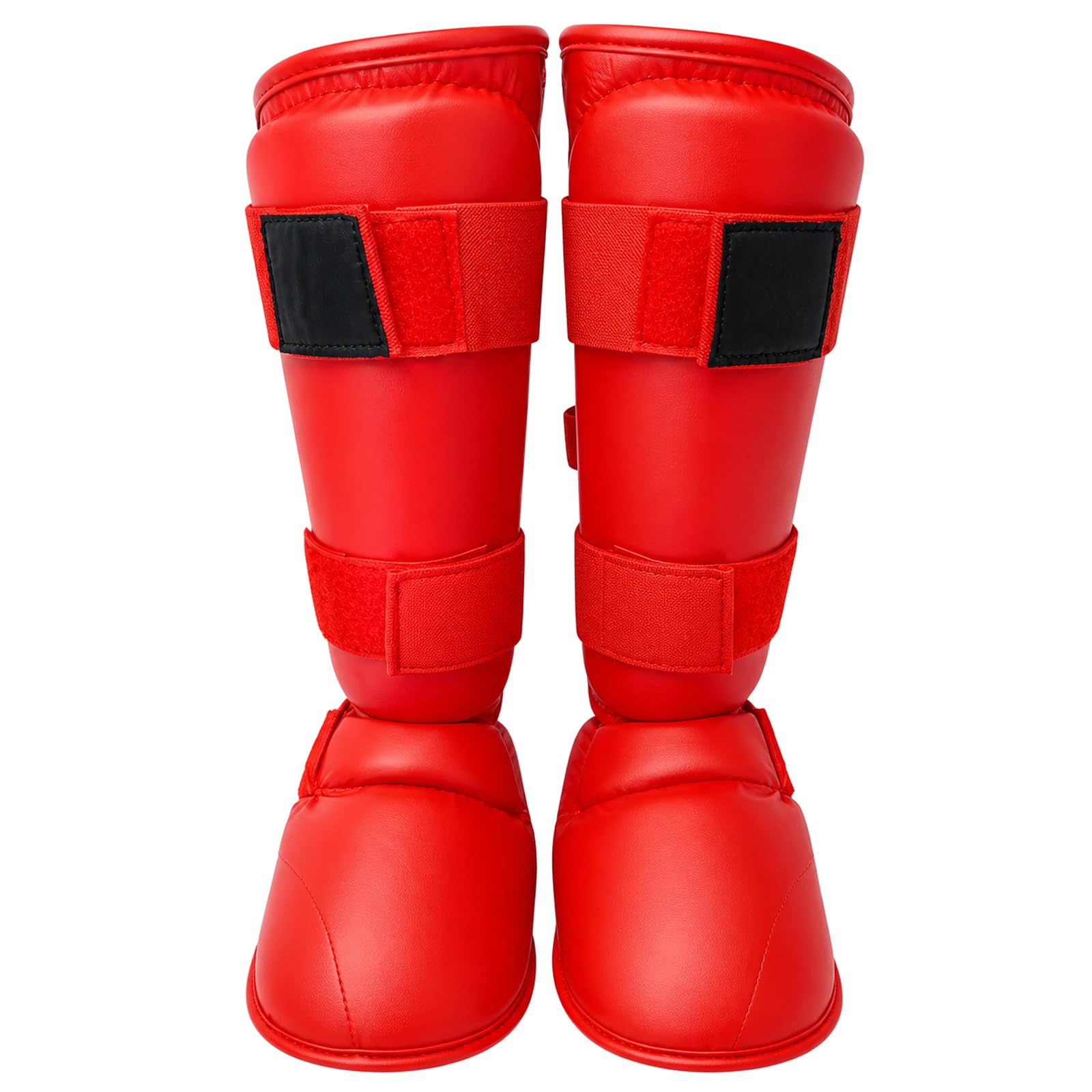Piedi Protezione Shin Guard,Parastinchi per Arti Marziali,Boxing Parastinchi Uomo e Donna,Regolabili,Traspirante,per Boxe,Muay Thai,Sport da Combattimento e Allenamento Quotidiano
