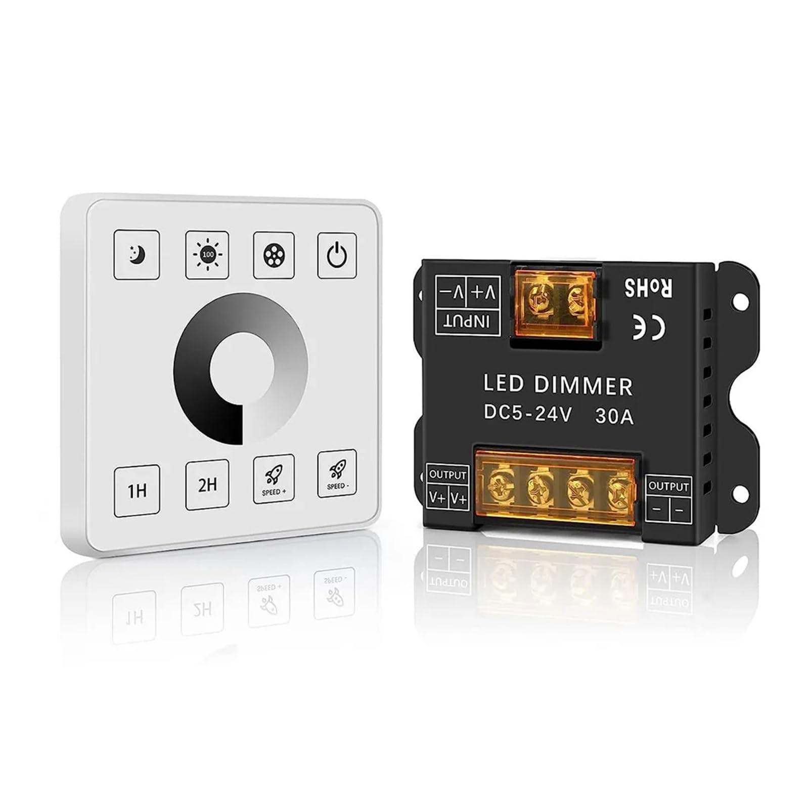 Contrôleur LED 30A tactile sans fil haute puissance 12V
