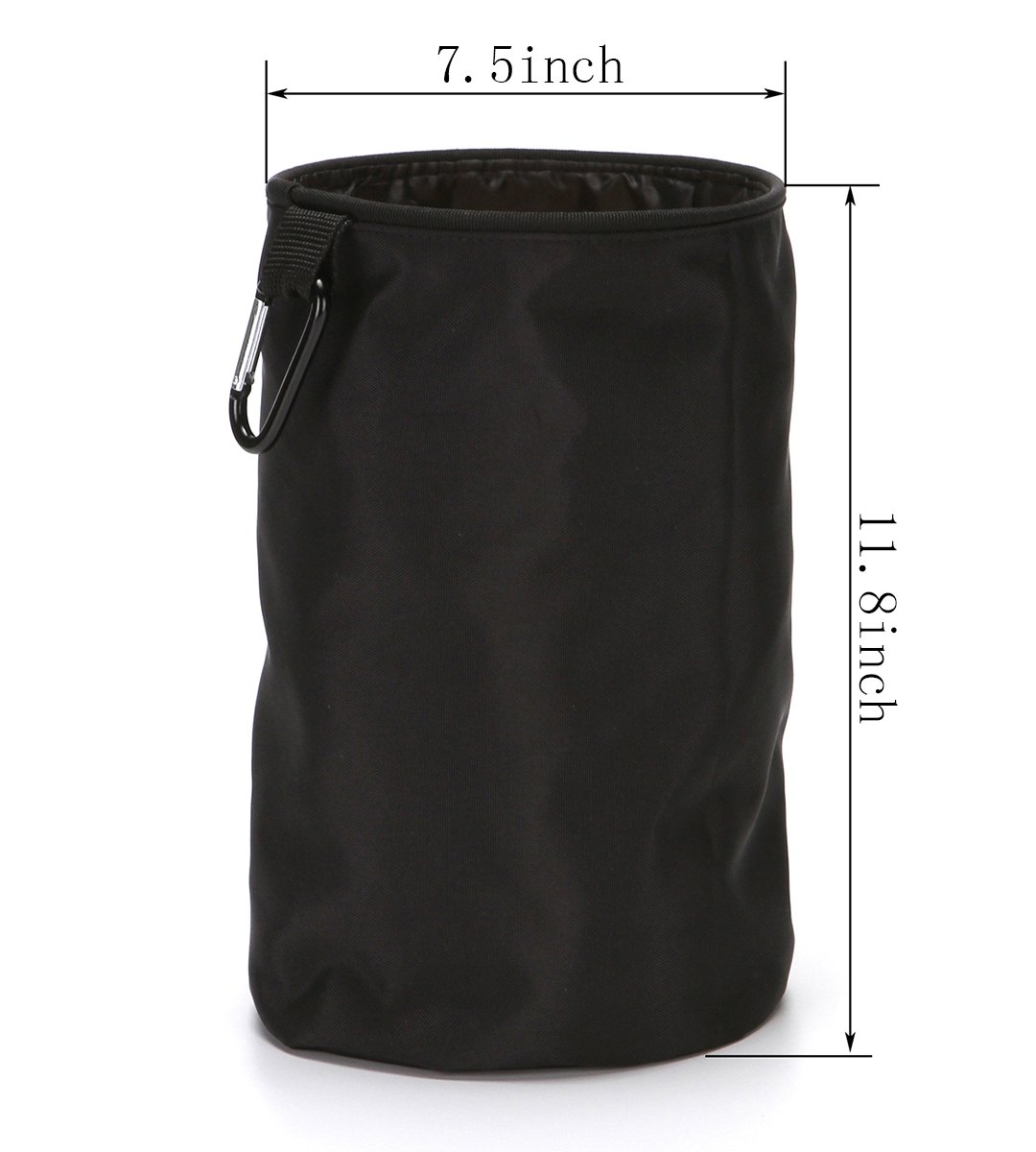 Bolsa organizadora de Pinzas para Colgar Ropa, a Prueba de Polvo (Negro)