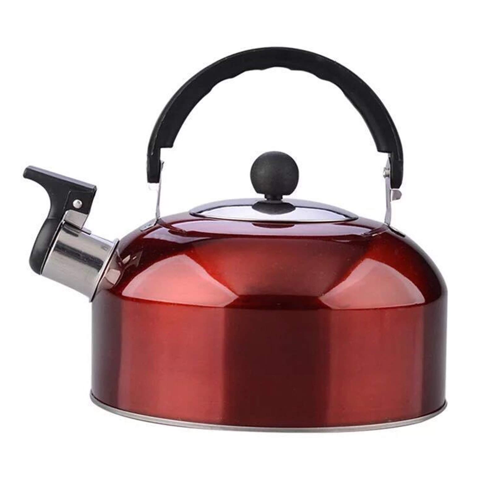 Bouilloire pour le camping et la cuisine avec sifflet de sécurité