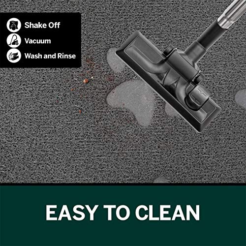 ANDALUS Cat Litter Mat, Gray, Extra Large (35" x 23") - Thumbnail 6