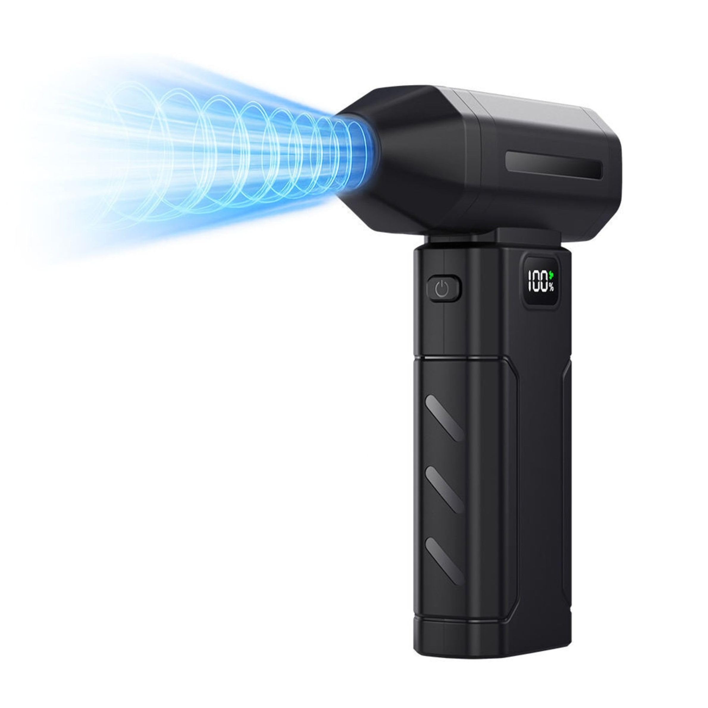 X8 Portable Turbo Jet Fan Air Blower with LED Light & LCD Display | 90,000 RPM Brushless Motor, 6 Speed Levels, Type-C Rechargeable | Mini Electric Air Duster for Car, Keyboard, PC Cleaning & Outdoors-image-21