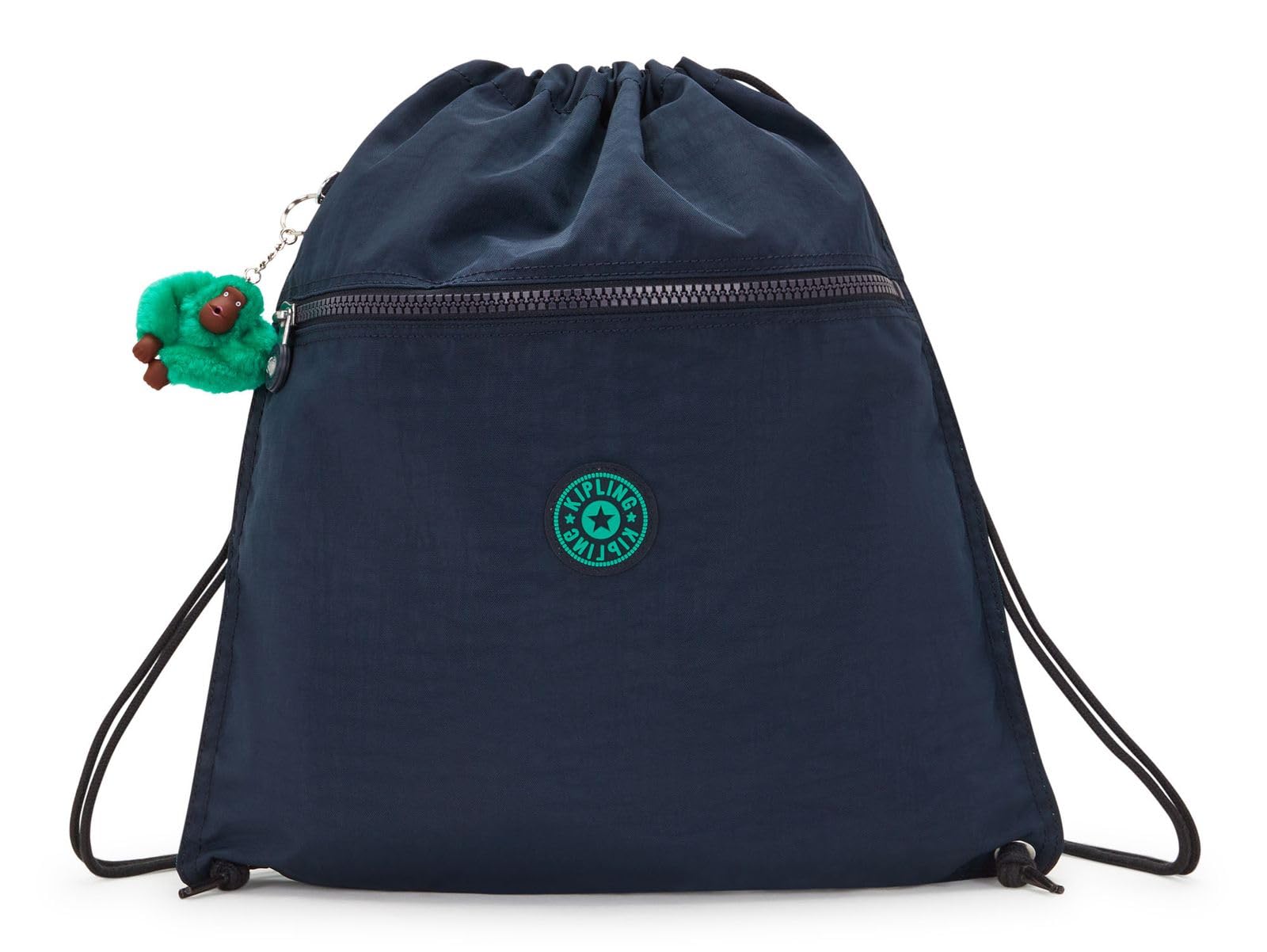 Kipling Supertaboo Mochila Mediana, Blue Green Bl (Azul) en oferta en Amazon