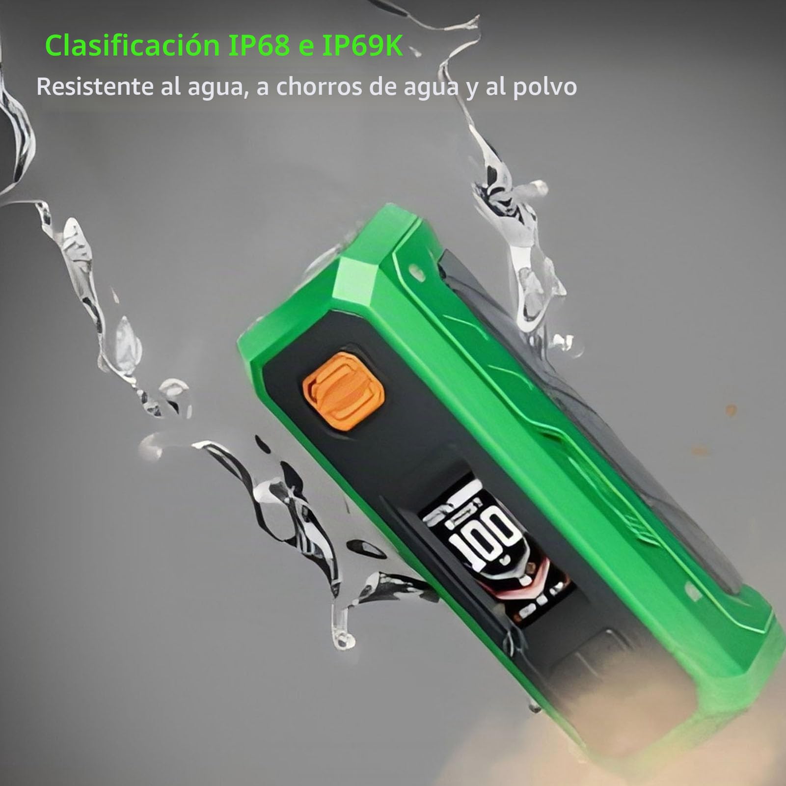 Vaporesso Armour Ultra Kit Built in 5500mAh Battery | 100W Tri-Proof Box MOD 510 thread | 6ml Slide-open Itank T (dual mesh coil) DTL Vaping (Negro obsidiana)