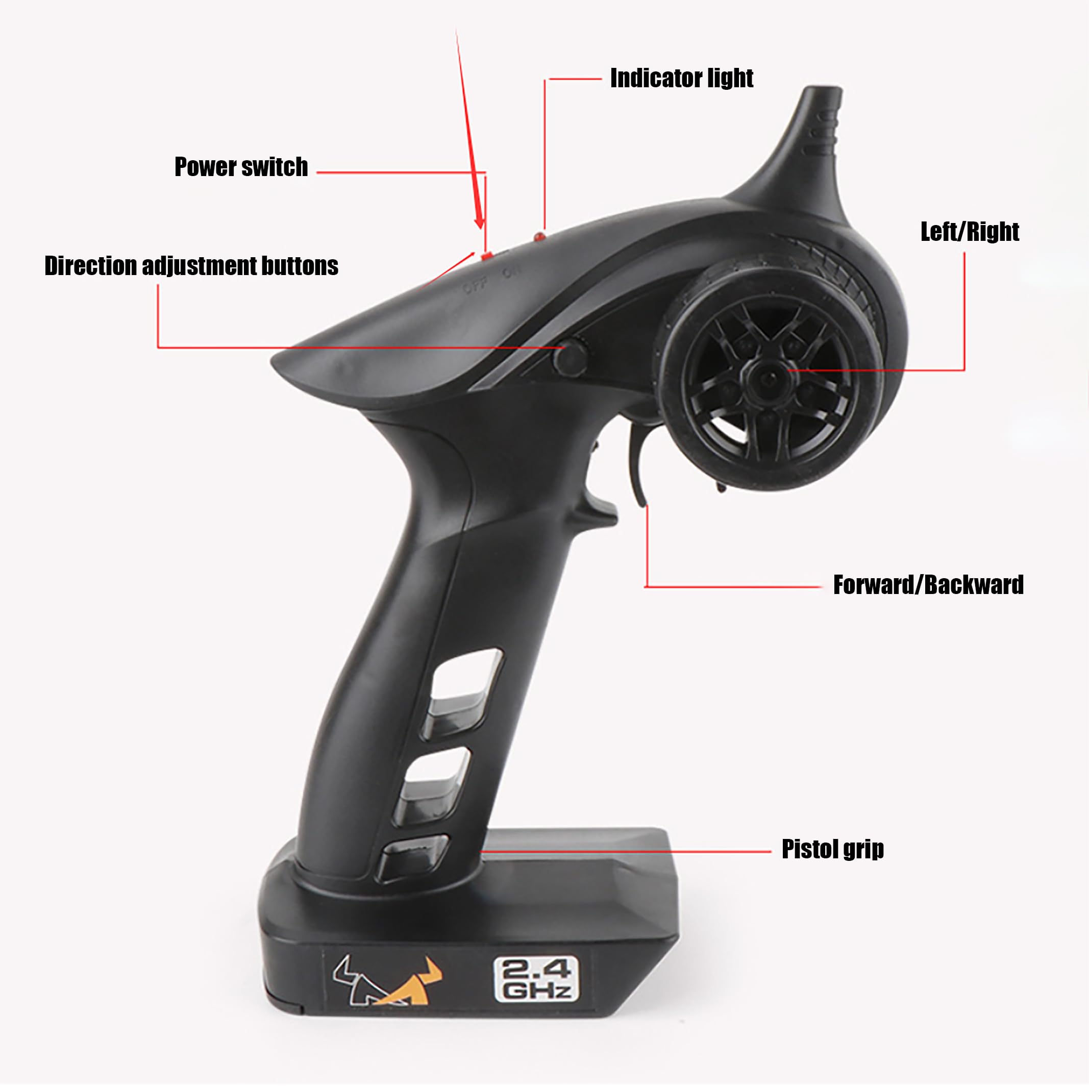 Goolsky Rastreador de Roca MN-D90 1/12 4WD 2.4G Control Remoto de Alta Velocidad Fuera de Carretera Camión RC Car Led Light RTR