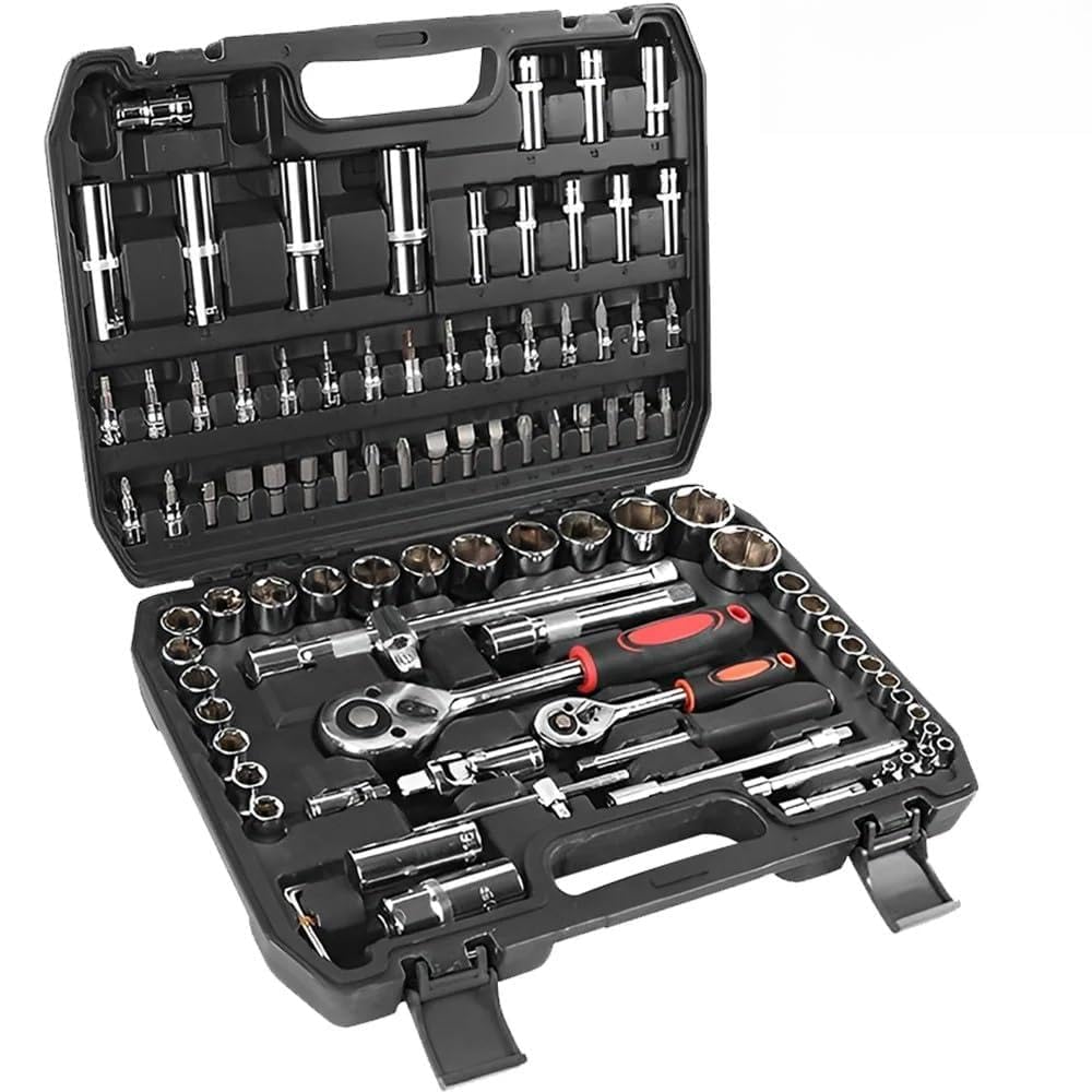 tool set 94pcs Ratchet Wrench Set Car Repair Tool 1/4 1/2 Torque Combo Kit