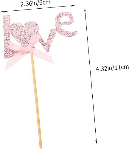 Miniatura 7 de Amosfun 48 piezas de barra de sándwich plug-in fiesta de cumpleaños pastel recoger fruta papel decoraciones boda decorar cóctel amor ensalada fruta