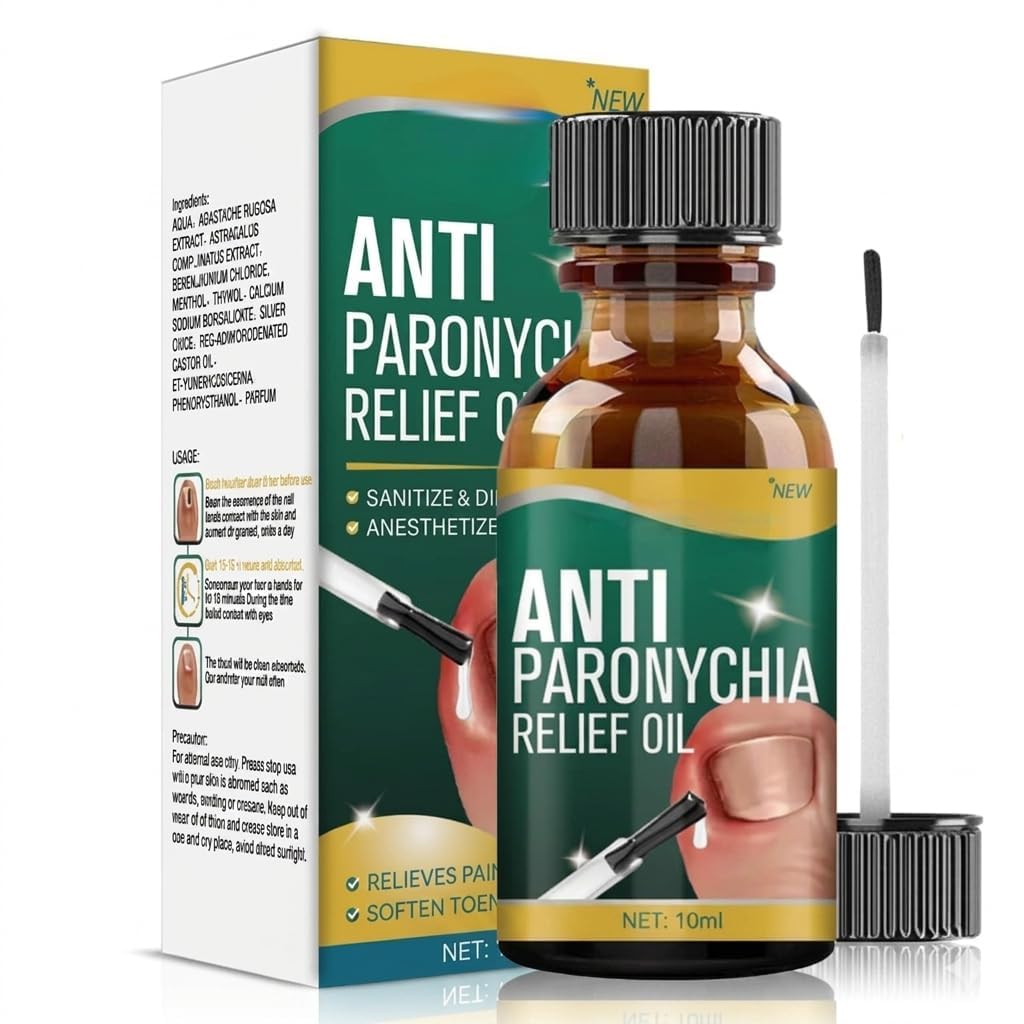 Anti Paronychia Relief Oil Nail & Cuticle Care Oil 10ml Daily Nail Care Oil with Precision Applicator Lightweight Formula for Healthy Looking Nails & Cuticles External Use Only-image-17