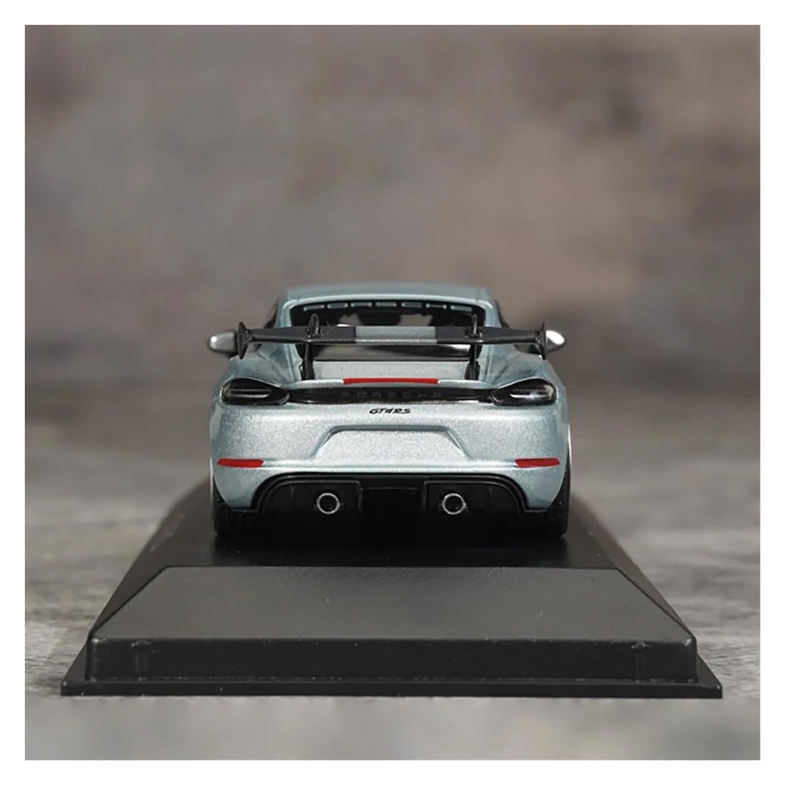 Metallo Scala Replica 1 43 Per Porsche 718 Cayman Gt4 Rs Modello auto famosa lega pressofusa collezione decorazioni per la casa Hobby Veicoli Giochi Set