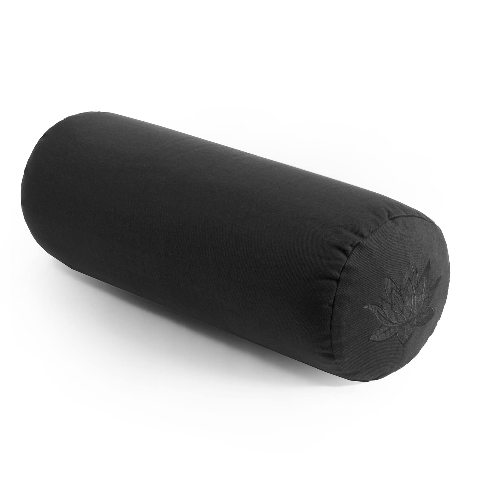 Yoga Bolster Rond Boekweit Deluxe - Lichtblauw