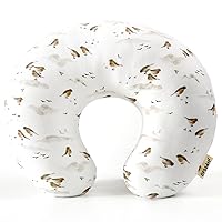 Vista 22 de GRSSDER Funda de almohada de lactancia Funda de almohada de lactancia elástica y extraíble de visón para almohadas de lactancia, funda ultra suave